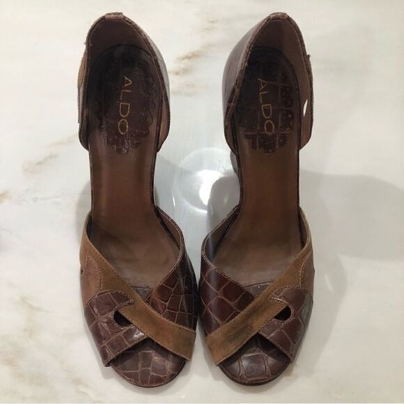 Vintage Y2K Aldo wedges size 8 - Picture 2 of 9